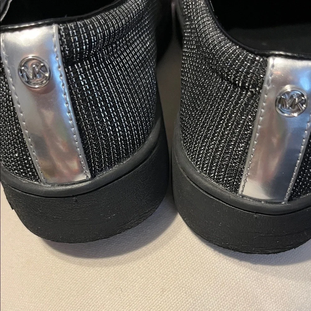 Michael Kors Men's Textured Black Loafers used good condition